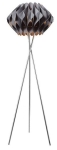 Szara dekoracyjna lampa stojąca na trójnogu Azzardo AZ2405 Ruben E27 156cm