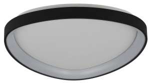 Lampa sufitowa plafon czarny Azzardo AZ5768 Amanda Top 40 CCT Switch 3-step Dimm LED 35W 3000/4000/6000K