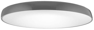 Szary okrągły plafon ledowy Azzardo AZ2743 Cortona LED 50W 3600LM 3000K 55cm