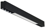 Lampa sufitowa listwa czarna Azzardo AZ5660 Linelio Mix 67 CCT Dimm LED 24W 3000/4000/6000K 66,6cm