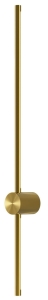 Złoty smukły kinkiet ledowy linia Maytoni MOD237WL-L11BS3K Light Stick LED 10W 3000K 90cm