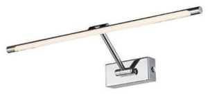 Chromowany kinkiet galeryjka na wysięgniku Azzardo AZ2652 Davinci LED 10W 3000K CRI90 58cm