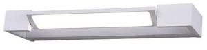 Biały kinkiet łazienkowy z obrotowym źródłem światła Azzardo AZ2789 Dali LED 9W 4000K IP44 30cm