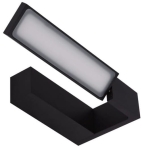 Czarny kinkiet łazienkowy z obracanym źródłem światła Azzardo AZ2961 Dalen LED 12W 4000K IP44 23cm