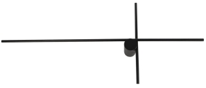 Lampa ścienna kinkiet nowoczesny czarny Azzardo AZ5758 Frank A LED 20W 3000K