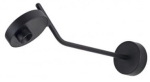 Kinkiet lampa ścienna metalowa czarny mat Azzardo AZ5632 Iseo Arm Wall LED 9W 3000K