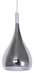 Chromowana lampa wisząca łezka Azzardo AZ0285 Spell E27 16cm