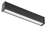 Lampa sufitowa czarna podłużna listwa ledowa 50cm hermetyczna Nowodvorski 11360 Outline 20W 3000K IP44