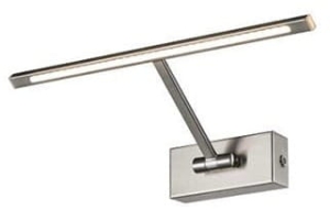 Chromowany nowoczesny kinkiet galeryjka nad obraz Kinkiet Azzardo AZ2641 Monalisa LED 5,4W 3000K 34cm