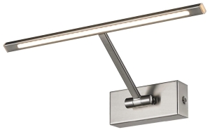 Satynowy nowoczesny kinkiet galeryjka nad obraz Kinkiet Azzardo AZ2642 Monalisa LED 5,4W 3000K 34cm