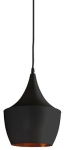 Czarno złota lampa wisząca jak pagoda Azzardo AZ1406 Orient E27 24cm