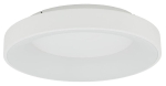 Okrągły biały wklęsły plafon sufitowy ledowy Nowodvorski 11204 Nikki Round 48W 4000K 48cm