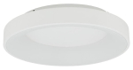 Okrągły biały wklęsły plafon sufitowy ledowy Nowodvorski 11201 Nikki Round 48W 3000K 48cm