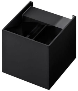 Czarny kinkiet kostka sześcian Azzardo AZ2932 Leticia G9