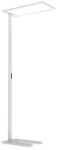 Biała lampa podłogowa ze ściemniaczem i gniazdem USB Ideal Lux 306452 Comfort pt 4000K LED 76W