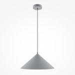 Szara lampa wisząca stożek nad stół Maytoni MOD167PL-01GR Modern E27 35cm
