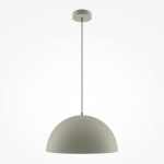 Szara lampa wisząca kopułowa nad stół Maytoni MOD168PL-01BG Modern E27 35cm