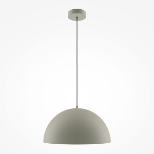 Szara lampa wisząca kopułowa nad stół Maytoni MOD168PL-01BG Modern E27 35cm