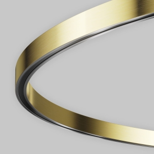 Mosiężny szynoprzewód magnetyczny okrągły 85cm Maytoni TRX154-R-D800-BS Flarity