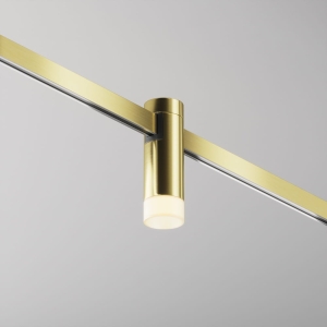 Mosiężna lampa magnetyczna do szynoprzewodów Flarity Maytoni TR145-1-3W2.7K-W-BS-DE Skim LED 3W 2700K 60stopni D2,9cm