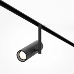 Czarna lampa tuba na szynoprzewód magnetyczny Exility Maytoni TR005-4-12W-DS-B Elti LED 12W 2700-6000K 36stopni Ściemnialna Bluetooth D5,2cm