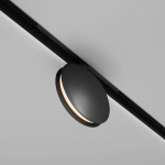 Czarna lampa okrąg na szynoprzewód magnetyczny Exility Maytoni TR090-2-6W3K-B Outline LED 6W 3000K 180stopni