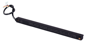 Czarny zasilacz wewnętrzny do szyn magnetycznych płytkich Oxyled Multiline 899977 Pro Slim 100W