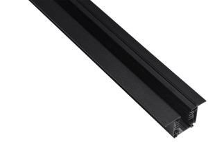 Czarny podtynkowy szynoprzewód 3-fazowy Azzardo AZ4292 3Line 2m