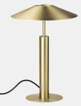 Złota nowoczesna lampa stołowa Leds C4 10-7742-DN-DN H LED 16,3W 2700K CRI90 40cm