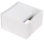 Biały kinkiet sześcian Leds C4 05-0071-14-14 Jet LED 6,5W 3000K CRI90