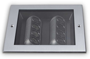 Lampa zewnętrzna do zabudowy kwadratowa Ideal Lux 325682 Taurus pt d17 accent square LED 14W 3000K