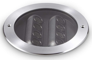 Okrągła lampa gruntowa zewnętrzna regulowana Ideal Lux 277028 Taurus pt d17 accent round LED 14W 3000K