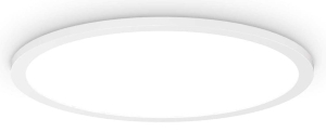 Okrągły biały plafon łazienkowy lampa sufitowa Ideal Lux 292236 Fly slim pl d45 3000K LED 26W 45cm