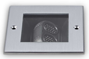 Kwadratowa lampa gruntowa zewnętrzna z regulacją Ideal Lux 325651 Taurus pt d13 accent square LED 11W 3000K