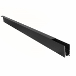 Czarny natynkowy głęboki szynoprzewód magnetyczny Domeno LED LL-20B 1,5 m