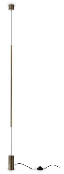 Lampa Ideal Lux Filo  301075  mosiężny - e69256cdbd9bd1209952bfe39448a3cf