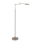 Stalowa ściemniana ruchoma lampa podłogowa Steinhauer 3515ST Soleil LED 7W 2700-4000K CRI90 144cm