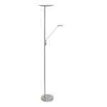 Stalowa lampa podłogowa z ściemnianiem Steinhauer 3392ST Daphne LED 7W 2700-4000K 180cm