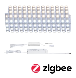 Zestaw taśma LED Zigbee i zasilacz Paulmann PL78873 5M 26W IP44 60LED CCT