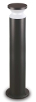 Czarna zewnętrzna lampa stojąca wysoki słupek ogrodowy Ideal Lux 321639 Torre pt1 h80 E27