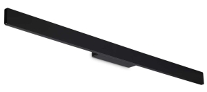 Czarny smukły kinkiet lampa zewnętrzna liniowa Ideal Lux 313498 Linea ap d104 LED 20W 3000K