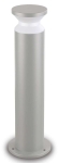 Szara zewnętrzna lampa stojąca słupek ogrodowy Ideal Lux 321905 Torre pt1 h60 E27