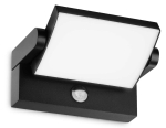 Czarny kinkiet lampa zewnętrzna regulowana z czujnikiem Ideal Lux 287737 Swipe ap sensor LED 21W 3000K