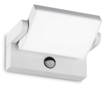 Biały kinkiet lampa zewnętrzna regulowana z czujnikiem Ideal Lux 287720 Swipe ap sensor LED 21W 3000K