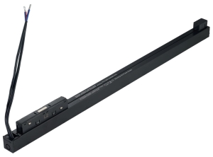 Czarny zasilacz wewnętrzny na dwa obwody z ściemnianiem do szynoprzewodu magnetycznego Azzardo AZ6353 Alfa 2Line 200W