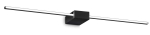 Czarna lampa ścienna liniowa kinkiet Ideal Lux 311760 Theo ap d075 LED 13.5W 3000K