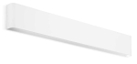 Prostokątna biała lampa ścienna podłużny kinkiet Ideal Lux 307015 Delta ap d061 4000K LED 19.5W