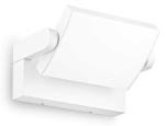 Biały kinkiet lampa zewnętrzna regulowana Ideal Lux 287690 Swipe ap LED 20.5W 3000K