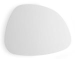 Biały kinkiet lampa ścienna z akrylowym kloszem Ideal Lux 257235 Peggy ap 10W LED 3000K