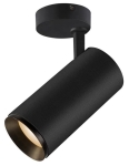 Czarna lampa sufitowa spot SLV 1004580 Numinos L LED 19W 2700K 60stopni Dali